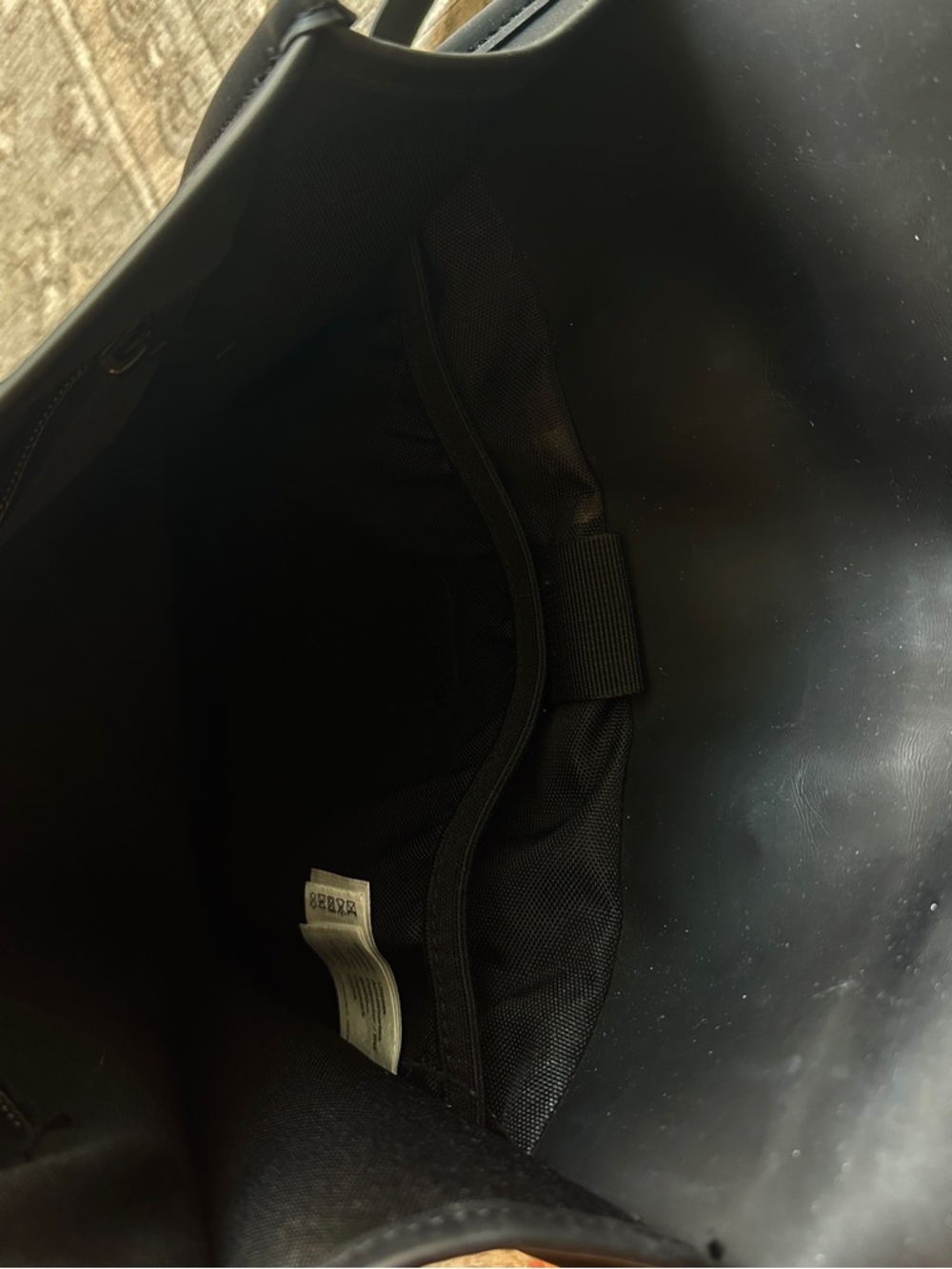 RAINS Black Backpack - Picture 5 of 5